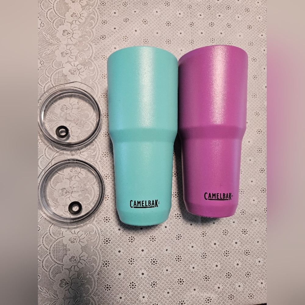 CamelBak Purple and Blue Tumblers